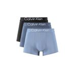 Calvin Klein Erkek 3Lü Boxer,Blue S