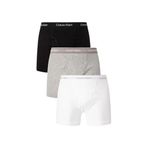 Calvin Klein Erkek 3Lü Boxer,Multıcolor S