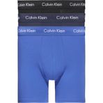 Calvin Klein Erkek 3'lü paket boxer külot pamuk streç, Siyah/Blueshadow/Cobaltwater Dtm Wb, M