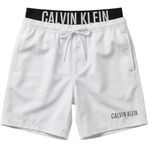 Calvin Klein Erkek 5" Boxer Intense Power Lv00n61015 Mayo (1'li Paket), Beyaz (Klasik Beyaz), L