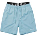 Calvin Klein Erkek 5" Boxer Intense Power Lv00n61015 Mayo (1'li Paket), Mavi (Chilly Blue), M