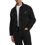Calvin Klein Erkek 90s Ck Classic Black Trucker Lv04rf706g ceket, Siyah (CK CLASSIC BLACK), 3XL Plus