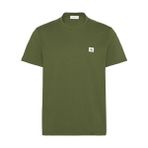 Calvin Klein Erkek Badge 30's Classic T-Shirt - Yeşil - M