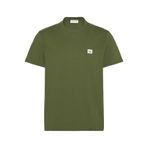 Calvin Klein Erkek Badge 30's Classic T-shirt, Yeşil, S Beden