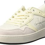 Calvin Klein Erkek Basket Cupsole Low Lth Ml Spor Ayakkabı, Bej, 40