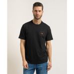Calvin Klein Erkek Bisiklet Yaka Kısa Kol Pamuklu Önü Yazı Desenli Siyah T-Shirt LV04RF801G-UB1 - XL