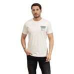 Calvin Klein Erkek Bisiklet Yaka T-Shirt, Beyaz, XL
