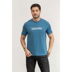 Calvin Klein Erkek Bisiklet Yaka T-Shirt Mavi