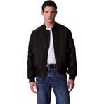 Calvin Klein Erkek Bomber Ceket Jeans Hero Fermuarlı, siyah (Black), M
