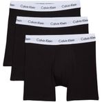 Calvin Klein Erkek Boxer Brief 3pk Boxer 3 Black (Legacy 001) XL