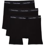 Calvin Klein Erkek Boxer Brief 3pk Boxer Black w/Black WB XL