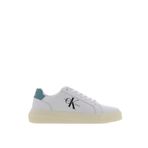 Calvin Klein Erkek Calvin Klein Chunky Sole Erkek Sneaker Ym0Ym00681 Bright White/Oil Blue 43