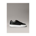 Calvin Klein Erkek Chunky Cupsole Lace Up Deri Sneaker - Siyah