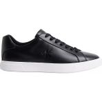 Calvin Klein Erkek Ck Logo Kabartmalı Düşük Bilekli Deri Siyah Sneaker HM0HM02123-BEH