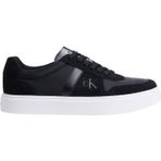 Calvin Klein Erkek Classic Cupsole Lace Mix Low Top Sneaker,Siyah 41