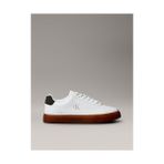 Calvin Klein Erkek Classic Cupsole Lace Up Deri Sneaker - Beyaz