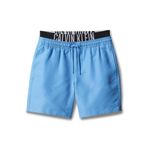 Calvin Klein Erkek Çocuk Desenli Şort Mayo, 10 Yaş, 5003345617, Mavi, Erkek Çocuklar