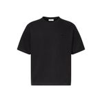 Calvin Klein Erkek Cozy Flatback Rib Kısa Kollu Siyah Relaxed T-Shirt, 2XL