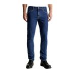Calvin Klein Erkek Denim Kumaş Normal Bel Düz Model Lacivert Jeans K10K112374-1BJ, 32