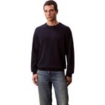 Calvin Klein Erkek EU LS COTTON RELAXED CREWNK SWEA Kazak Dark Sapphire M