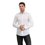 Calvin Klein Erkek Gömlek, Beyaz, 40 Beden