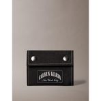 Calvin Klein Erkek Graphic Trifold Cüzdan,Siyah Standart