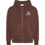 Calvin Klein Erkek Kahverengi Calvin Klein Ls Washed Premıum Vıntage Logo F Erkek Kahverengi Fermuarlı Sweatshirt