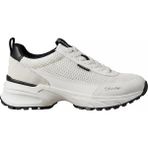 Calvin Klein Erkek Kalın Topuk Deri Bağcıklı Rahat Taban Beyaz Sneaker HM0HM02240-01W