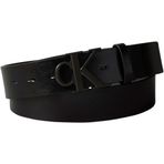 Calvin Klein Erkek kemeri, Siyah (Siyah/Mat Siyah), 110