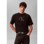 Calvin Klein Erkek Kısa Kol Ck Yazı Detay Bisiklet Yaka Siyah T-Shirt LV04RF819G-UB1 - M