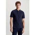 Calvin Klein Erkek Lacivert Polo Yaka T-shirt