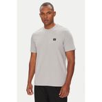 Calvin Klein Erkek Logo Patch'li T-Shirt - Gri