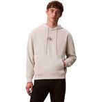 Calvin Klein Erkek LS EU 350Terry Micro Monologo HO Sweatshirts Chalk XL