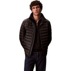 Calvin Klein Erkek LS LT WT Nylon Channeled Puffer Ceket Black M