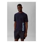 Calvin Klein Erkek Marka Logolu Günlük Kullanıma Uygun Lacivert T-Shirt