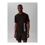 Calvin Klein Erkek Marka Logolu Günlük Kullanıma Uygun Siyah T-Shirt