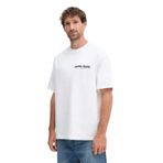 Calvin Klein Erkek Marka Logolu Organik Pamuklu Günlük Kullanıma Uygun Beyaz T-Shirt LV04RC829G YAA, beyaz, XL