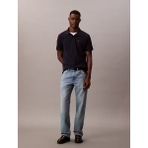 Calvın Kleın Erkek Marka Logolu Organik Pamuklu Polo Yakalı Kısa Kollu Günlük Kullanıma Uygun Şık Görünümlü Lacivert Polo Yaka T-Shirt LV040EM269 Cef - 2XL