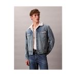 Calvin Klein Erkek Mavi Kot Ceket - S