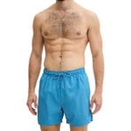 Calvin Klein Erkek Mavi Orta Boy Bağcıklı Kapalı Bel Deniz Şortu LV00N61027 - XL