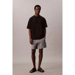 Calvin Klein Erkek Nakış Logolu T-Shirt - Siyah