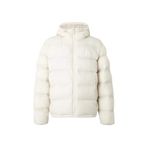 Calvin Klein Erkek Normal Kalıp Dik Yaka Monogram Aplikeli Şişme Mont - Ekru, Chalk, L