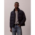 Calvin Klein Erkek Normal Kalıp Kapitone Desenli Dik Yakalı Ck Logolu Lacivert Ceket LV14RE503G-CEF - 2XL