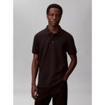 Calvin Klein Erkek Normal Kesim Yatay Çizgi Desenli Pamuklu Kısa Kollu Siyah Polo Yaka T-Shirt LV04LF206G-UB1 - 2XL
