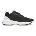 Calvin Klein Erkek Orta Kalın Fileli Kumaş Yuvarlak Burun Rahat Taban Siyah Sneaker YM0YM01284-0GM