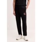 Calvin Klein Erkek Regular Fit Beli ve Paçası Lastikli %100 Pamuklu Siyah Eşofman Altı LV04RE256G-UB1 - 2XL