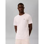 Calvin Klein Erkek Regular Fit Ck Logo Işlemeli Yuvarlak Yakalı Pamuklu Kısa Kollu Beyaz T-Shirt LV04LF223G-GNA - 3XL
