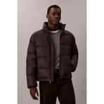 Calvin Klein Erkek Regular Fit Dik Yaka Aplike Logolu Şişme Mont - Siyah - Black