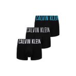 Calvin Klein Erkek Siyah 3'lü Low Rise Boxer Trunk 000NB3611A