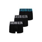 Calvin Klein Erkek Siyah 3'lü Low Rise Boxer Trunk,%39 Pamuk%39 Modal%22 Elastan, S Beden